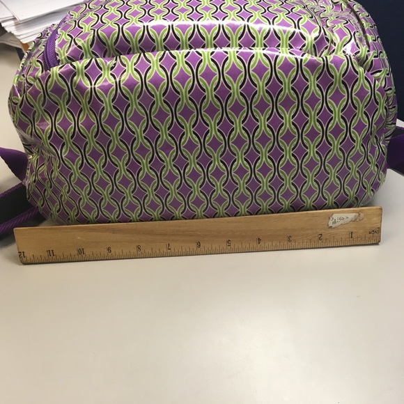Vera Bradley Frill Backpack/Purple Punch & Wallet main image 8